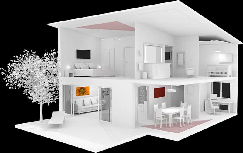 Infrarotheizung im Einsatz